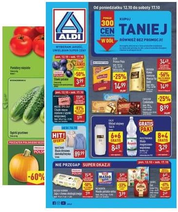 Aldi - Pełna oferta od poniedziałku 12.10 do soboty 17.10 2026-10-12 – 2026-10-17