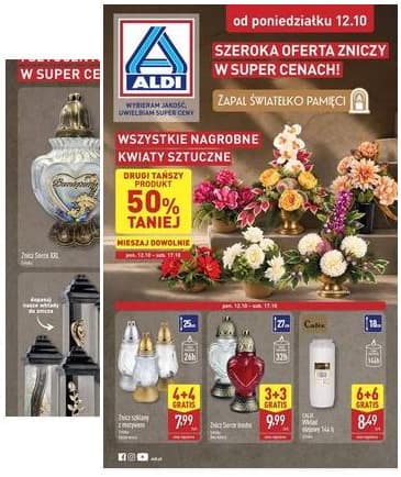Aldi - Szeroka oferta zniczy w super cenach od poniedziałku 12.10 2026-10-12 – 2026-10-18