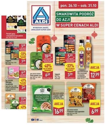 Aldi - Smakowita podróż do Azji od poniedziałku 26.10. do soboty 31.10 2026-10-26 – 2026-10-31