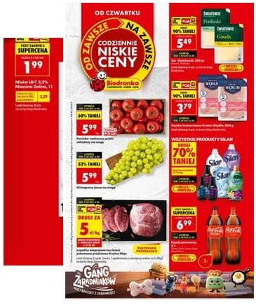 Biedronka - Codziennie niskie ceny P - oferta od 01.10 NUO 2026-10-01