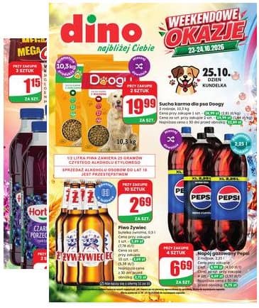 Dino - Dino akcijų leidinys 2026-10-23 – 2026-10-24