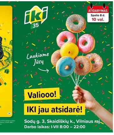 Iki - Specialūs pasiūlymai IKI Skaidiškės parduotuvės klientams 2026-10-08 – 2026-10-11