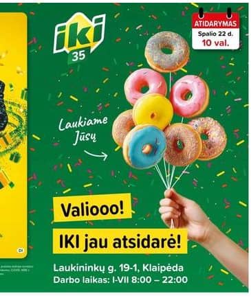 Iki - Specialūs pasiūlymai IKI Vyturys parduotuvės klientams 2026-10-22 – 2026-10-25