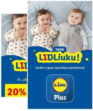 Lidl - Gauk specialius pasiūlymus 2025-04-28 – 2027-12-31