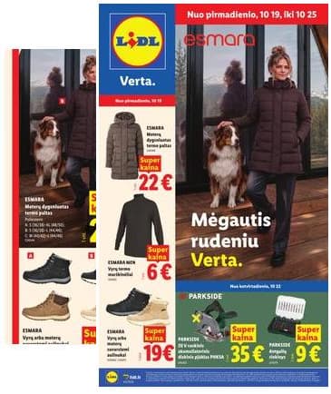 Lidl - LIDL Ne maisto prekių akcijų leidinys 2026-10-19 – 2026-10-25