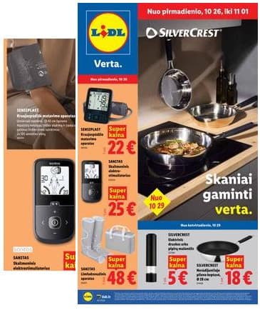 Lidl - LIDL Ne maisto prekių akcijų leidinys 2026-10-26 – 2026-11-01
