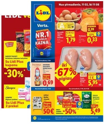 Lidl - LIDL SAVAITĖS Maisto prekių akcijų leidinys 2026-11-02 – 2026-11-08