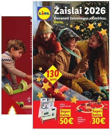 Lidl - Dovanoti žaismingas akimirkas verta 2026-11-02 – 2026-12-27