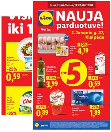 Lidl - J. Janonio g. 27, Klaipėda 2026-11-02 – 2026-11-08