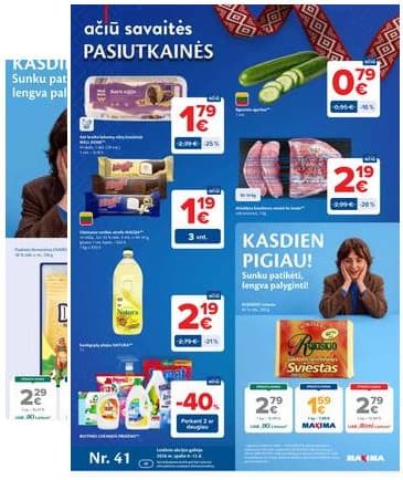 Maxima - Naujausias Maxima "AČIŪ" akcijų leidinys | 2026-10-06 - 2026-10-12 2026-10-06 – 2026-10-12