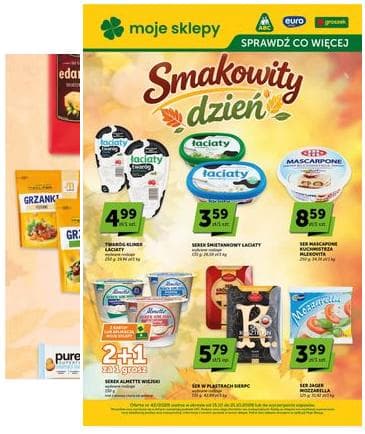 Moje Sklepy (Groszek, ABC) - Moje Sklepy "Sprawdź, co więcej" akcijų leidinys 2026-10-15 – 2026-10-21