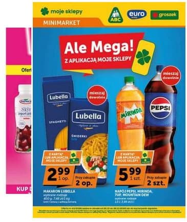 Moje Sklepy (Groszek, ABC) - Moje Sklepy "Minimarket" akcijų leidinys 2026-10-22 – 2026-10-28