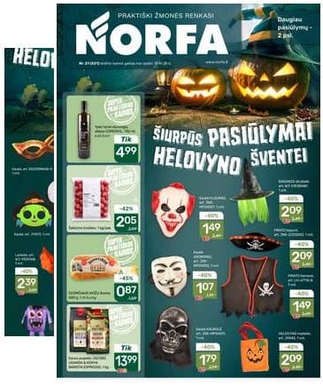 Norfa - Akcijų leidinys NORFA Nr. 21 (521) 2026-10-15 – 2026-10-28