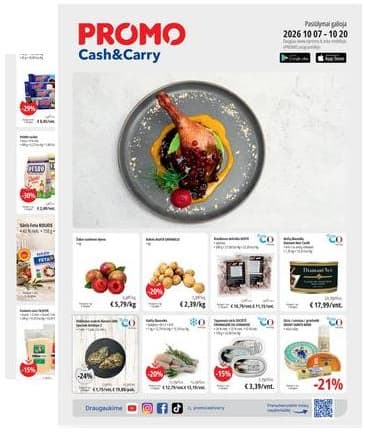PROMO Cash&Carry - PROMO Cash&Carry leidinys 2026-10-07 – 2026-10-20