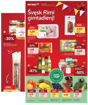 Rimi - Savaitinis akcijų leidinys Nr. 43 (2026) 2026-10-20 – 2026-10-26