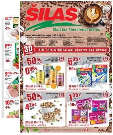 Šilas - Akcijų leidinys Nr. 20 NUO 2026-10-07