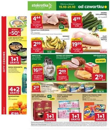 Stokrotka - Stokrotka "Market" parduotuvių akcijų leidinys 2026-10-15 – 2026-10-21