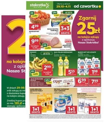 Stokrotka - Stokrotka "Market" parduotuvių akcijų leidinys 2026-10-29 – 2026-11-04