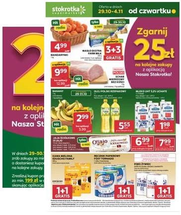 Stokrotka - Stokrotka "Supermarket" parduotuvių akcijų leidinys 2026-10-29 – 2026-11-04