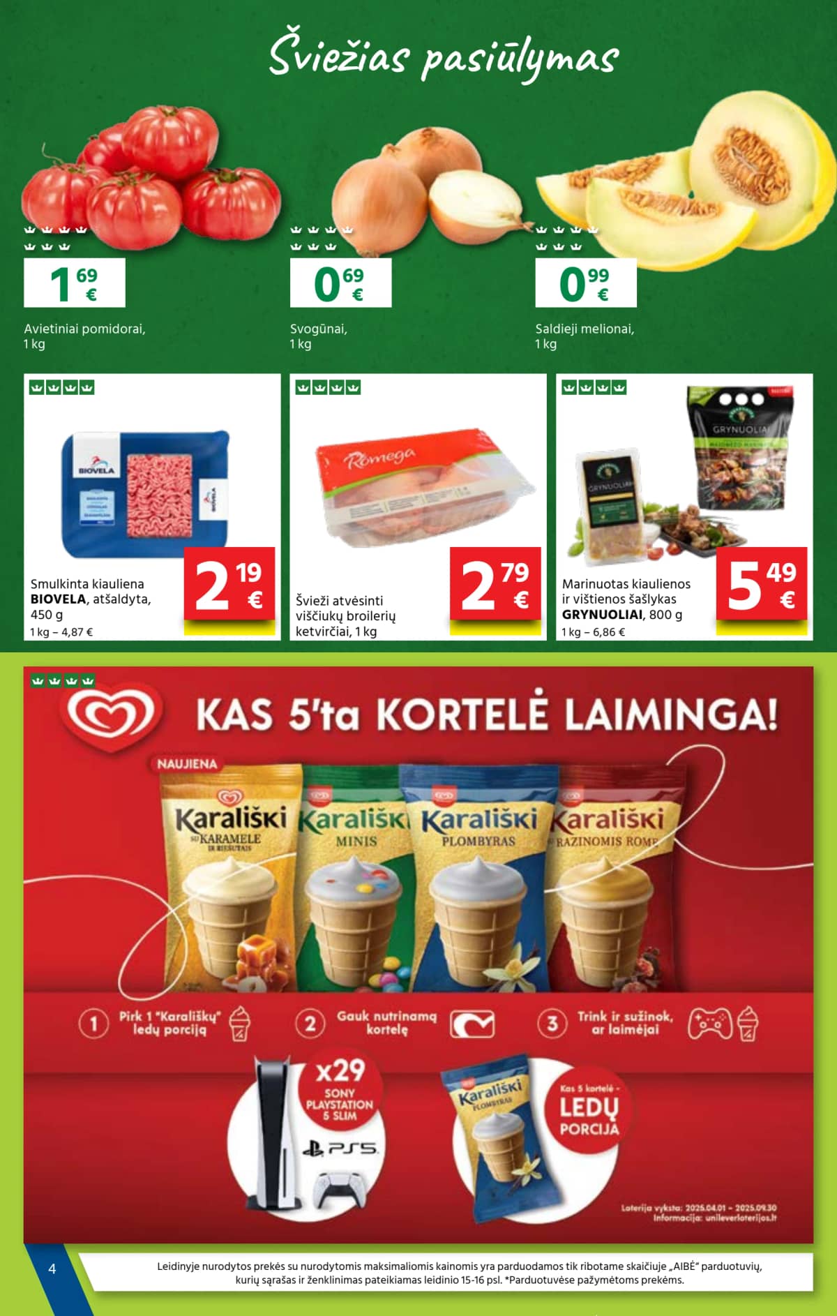 Aibė - Aibė akcijų leidinys Nr.15 | 2025.08.07 - 2025.08.19 4 puslapis