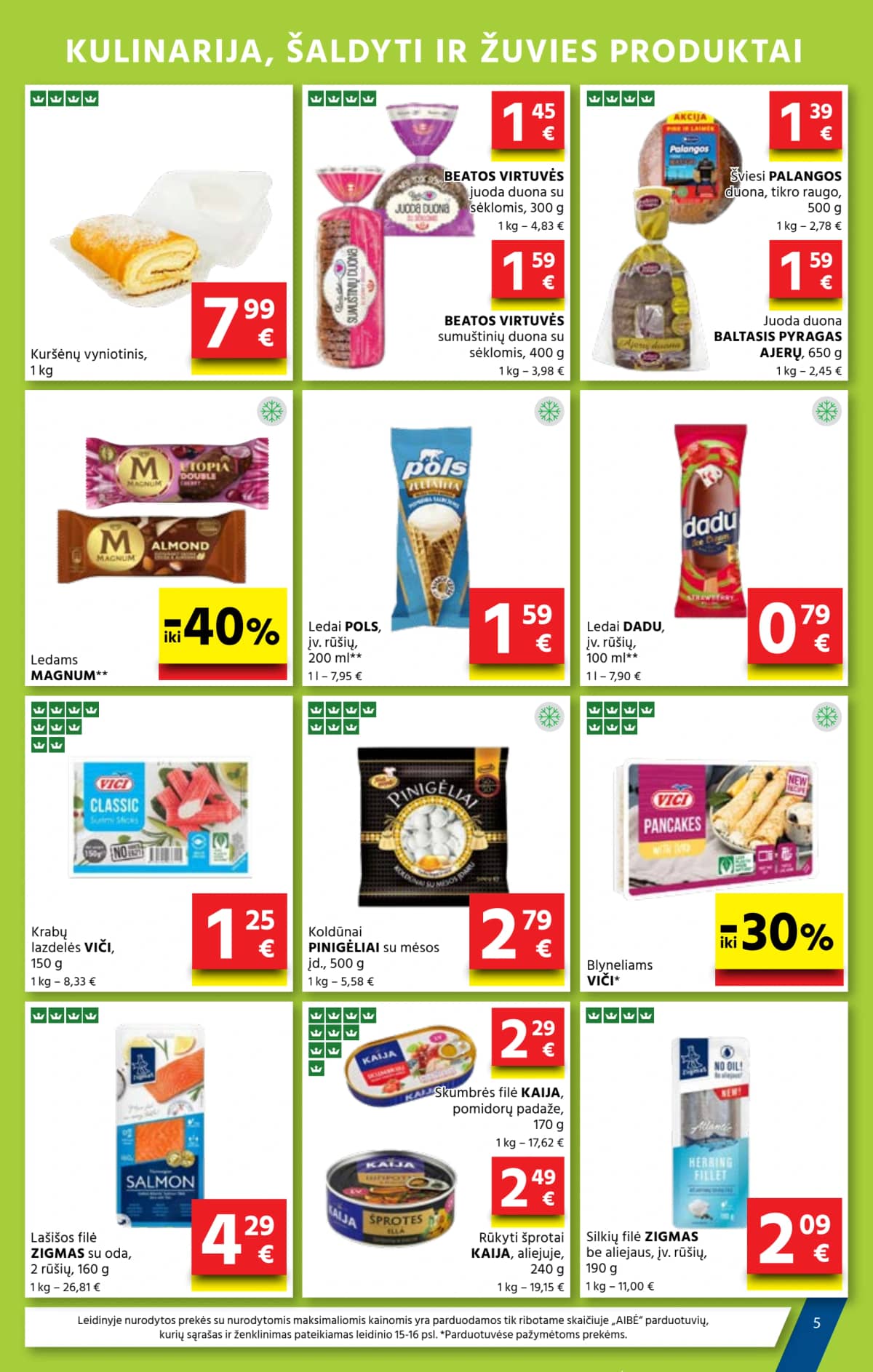 Aibė - Aibė akcijų leidinys Nr.15 | 2025.08.07 - 2025.08.19 5 puslapis