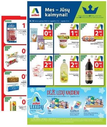 Aibė - Aibė akcijų Leidinys Nr.16 (2025.08.21 - 2025.09.02) 2025-08-21 – 2025-09-02