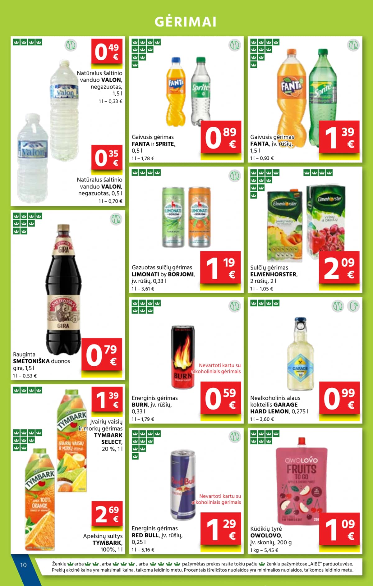 Aibė - AIBĖ akcijų Leidinys Nr. 19 | 2025-10-02 - 2025-10-14 10 puslapis