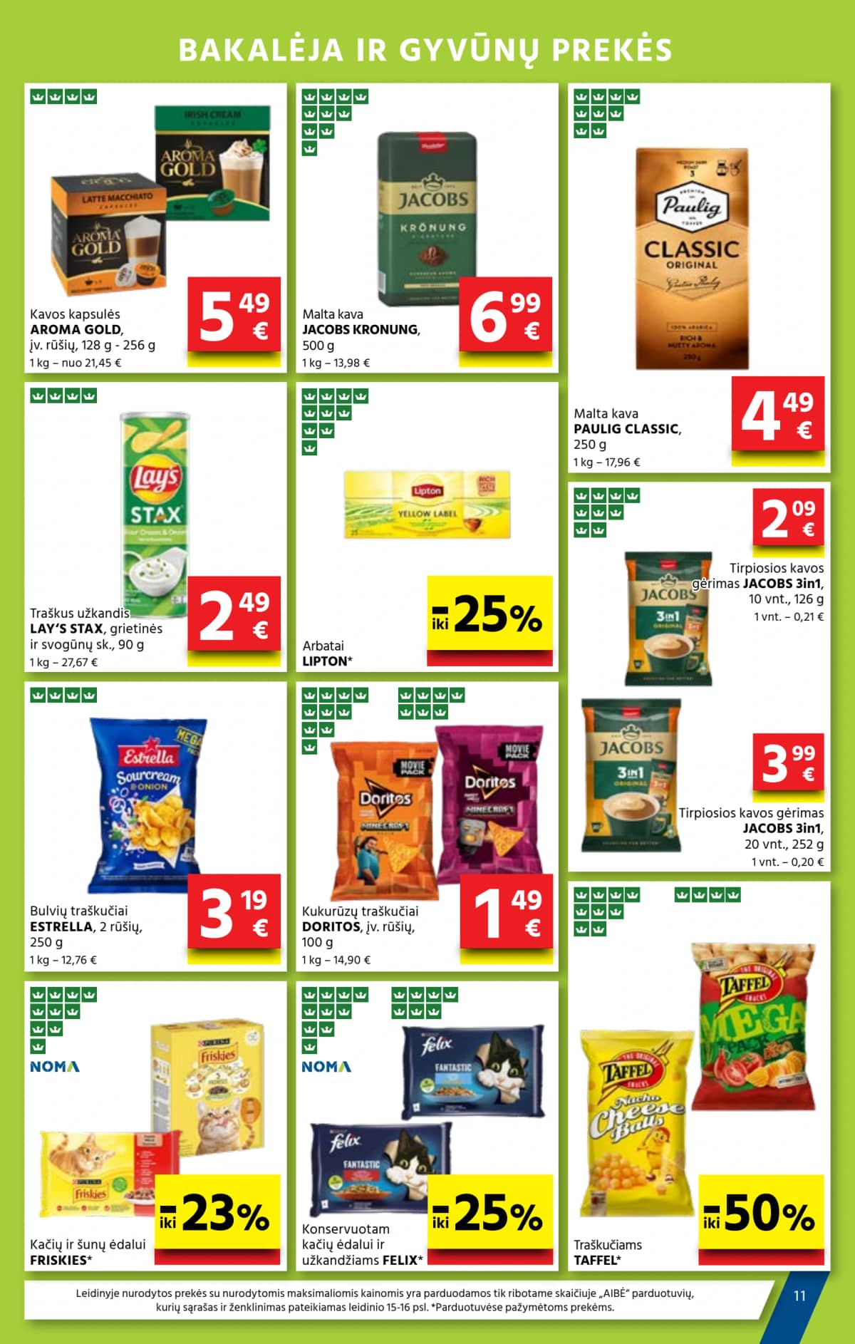 Aibė - AIBĖ akcijų Leidinys Nr. 19 | 2025-10-02 - 2025-10-14 11 puslapis