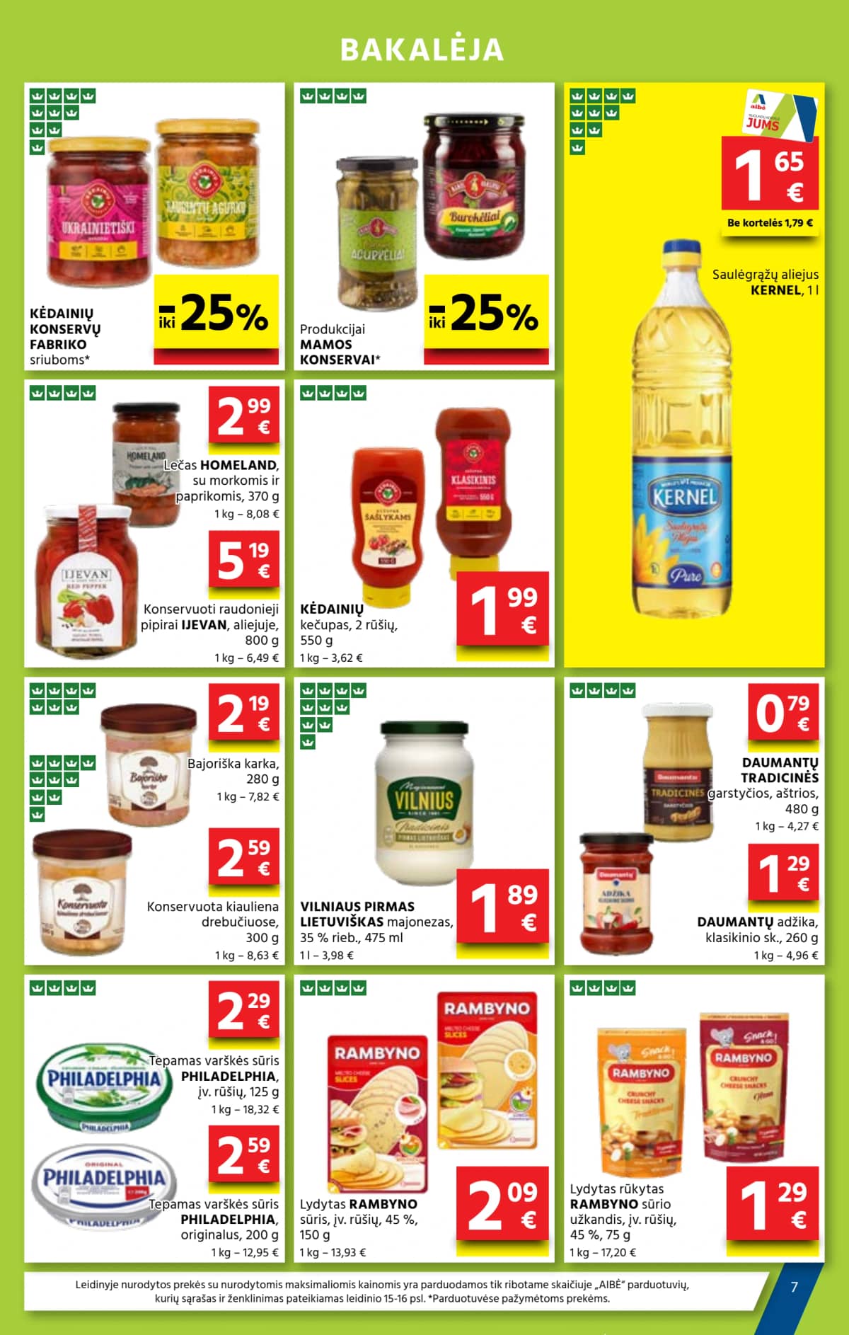 Aibė - AIBĖ akcijų Leidinys Nr. 19 | 2025-10-02 - 2025-10-14 7 puslapis