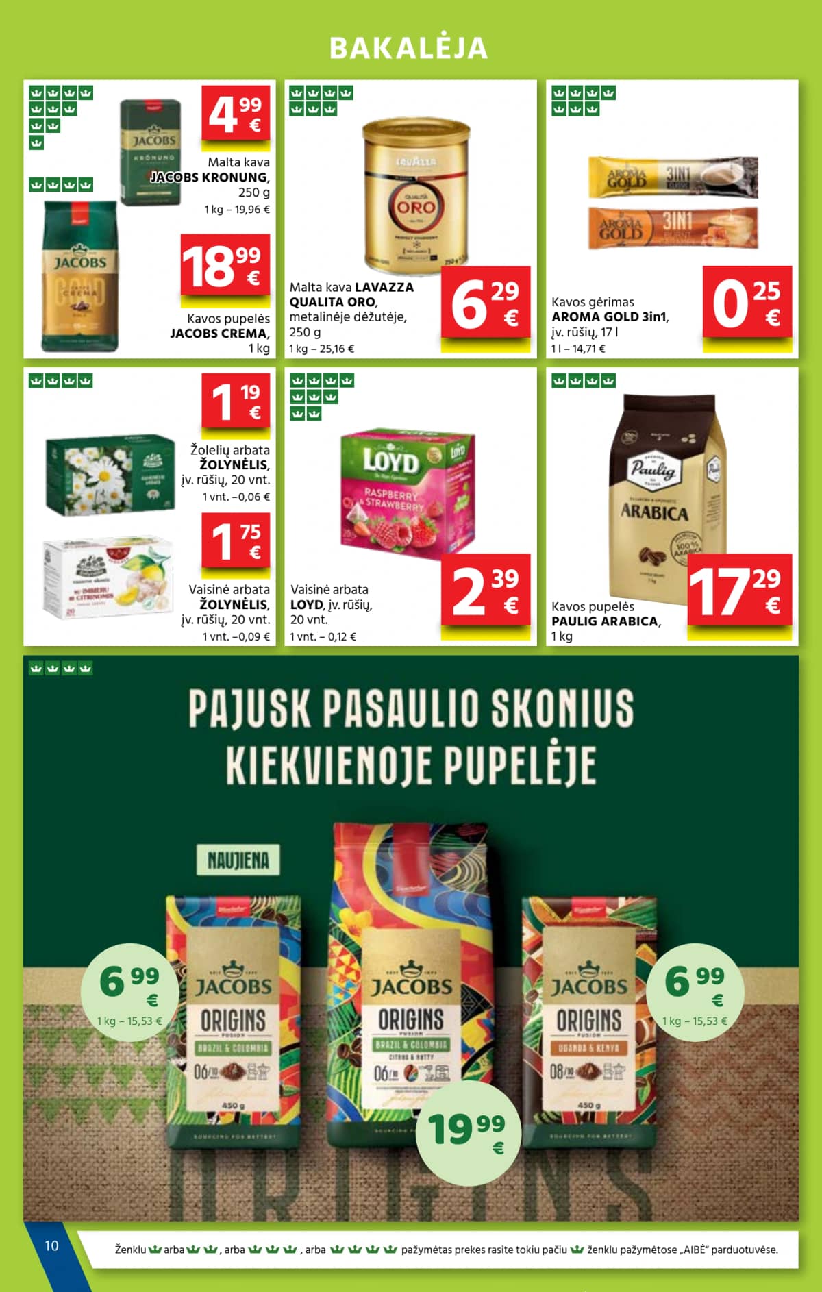 Aibė - Aibė akcijų Leidinys Nr. 21 | 2025-10-30 - 2025-11-11 10 puslapis