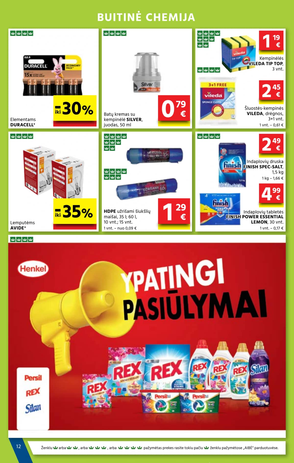 Aibė - Aibė akcijų Leidinys Nr. 21 | 2025-10-30 - 2025-11-11 12 puslapis