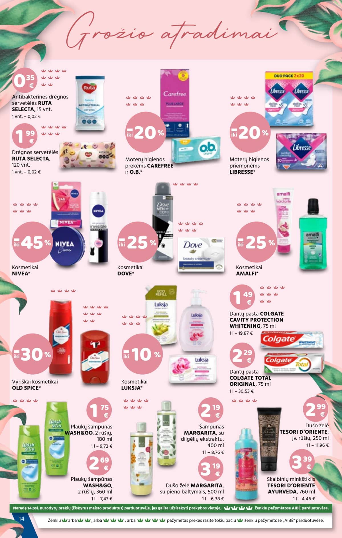 Aibė - Aibė akcijų Leidinys Nr. 21 | 2025-10-30 - 2025-11-11 14 puslapis