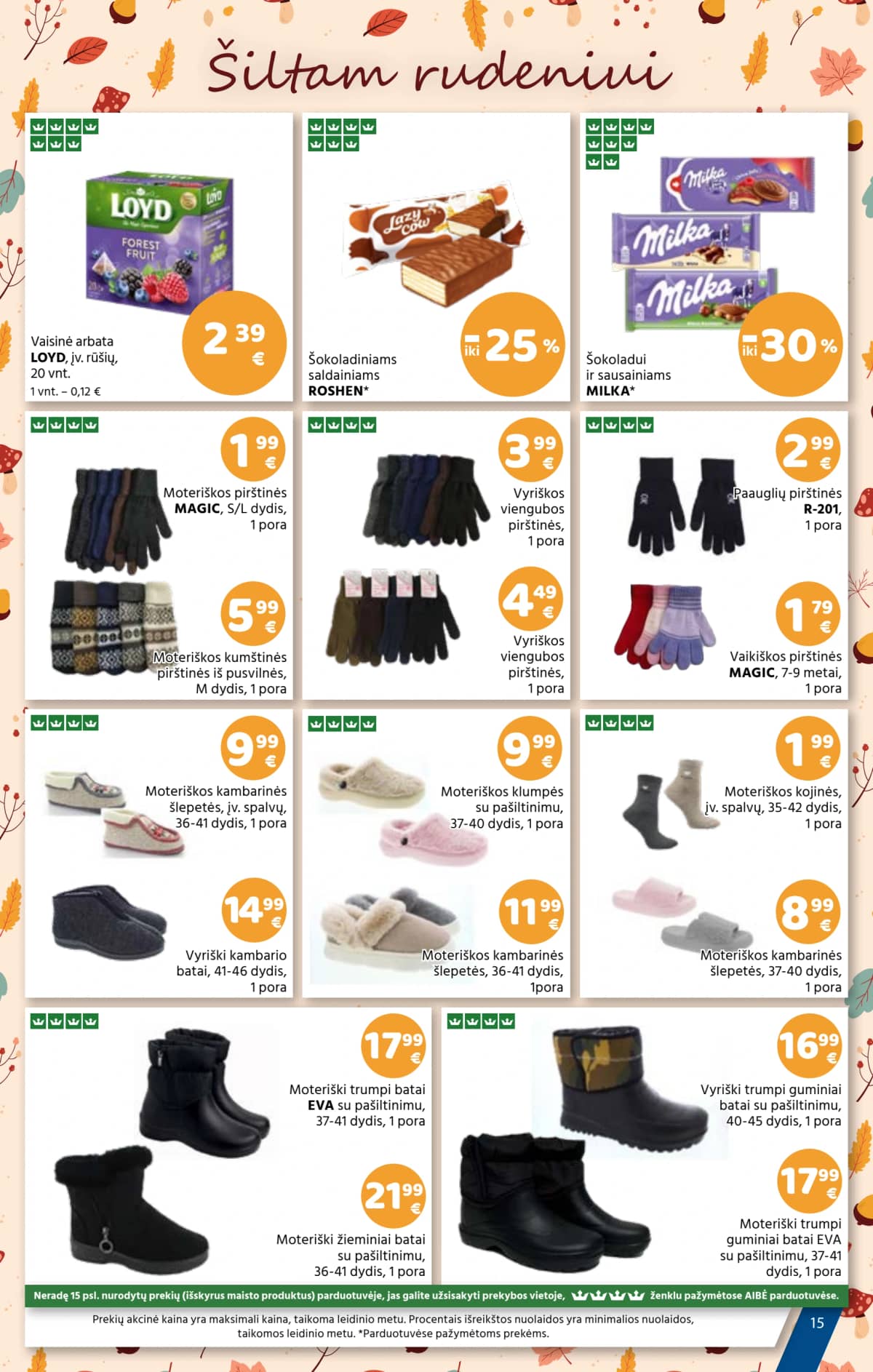 Aibė - Aibė akcijų Leidinys Nr. 21 | 2025-10-30 - 2025-11-11 15 puslapis