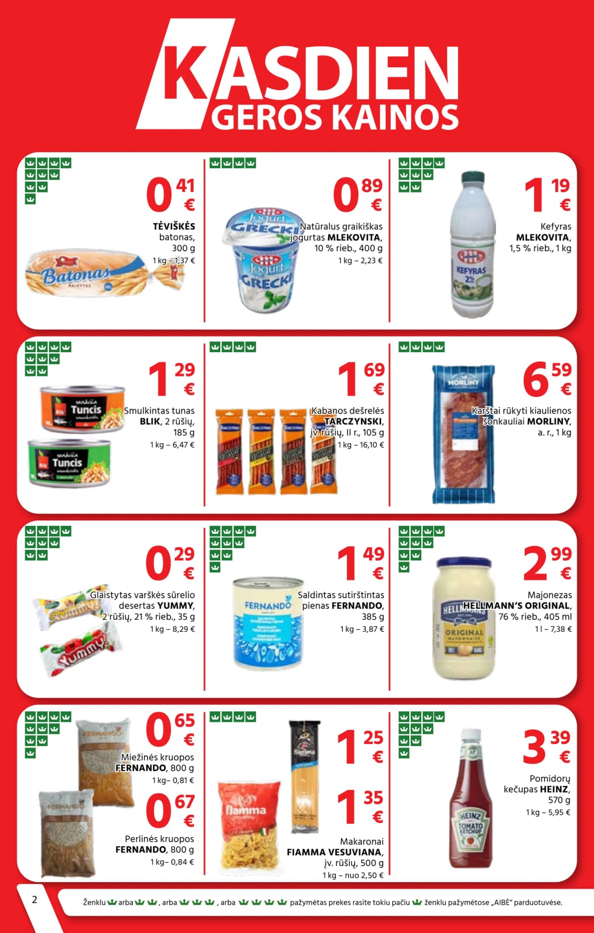 Aibė - Aibė akcijų Leidinys Nr. 21 | 2025-10-30 - 2025-11-11 2 puslapis