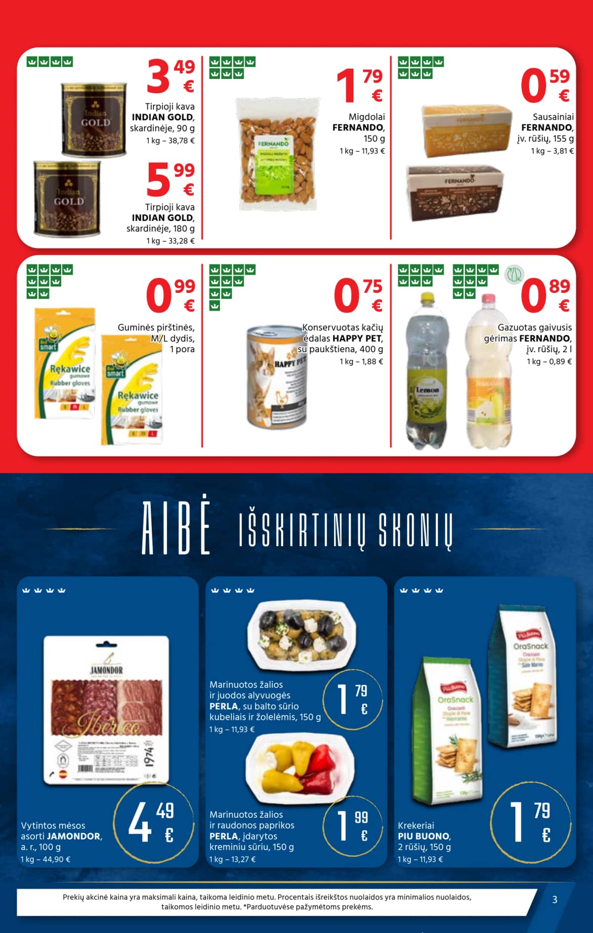 Aibė - Aibė akcijų Leidinys Nr. 21 | 2025-10-30 - 2025-11-11 3 puslapis