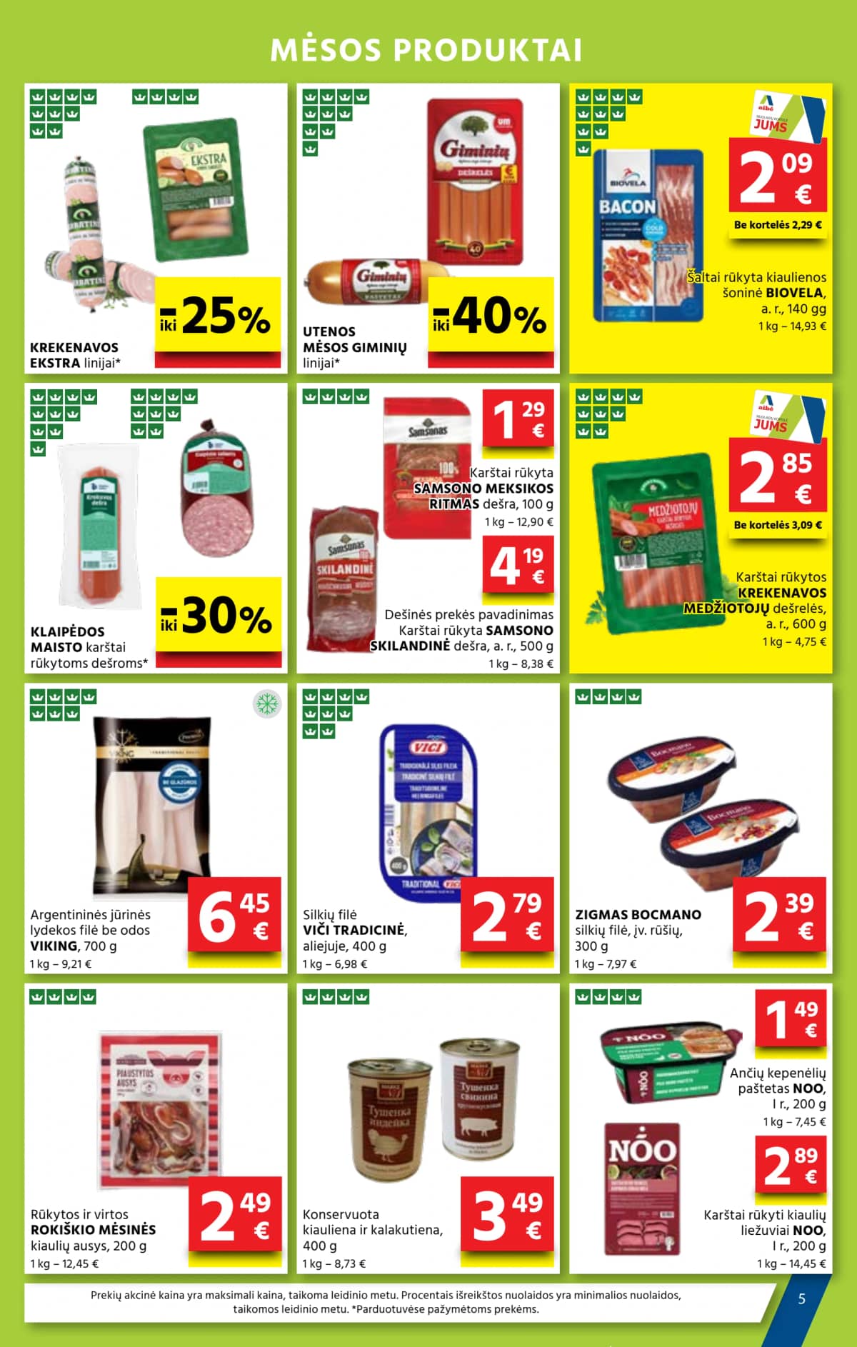 Aibė - Aibė akcijų Leidinys Nr. 21 | 2025-10-30 - 2025-11-11 5 puslapis