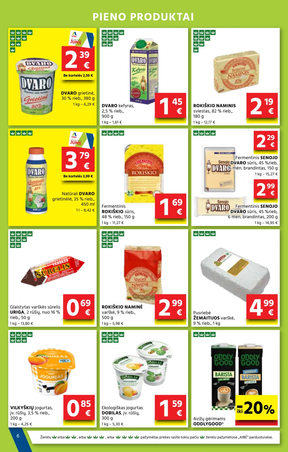 Aibė - Aibė akcijų Leidinys Nr. 21 | 2025-10-30 - 2025-11-11 6 puslapis