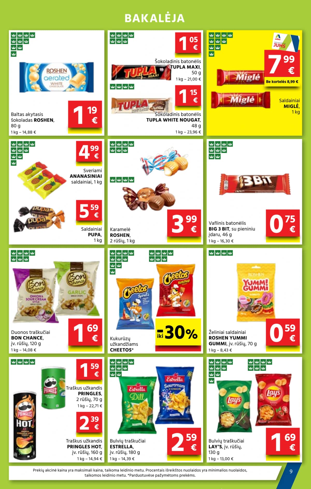 Aibė - Aibė akcijų Leidinys Nr. 21 | 2025-10-30 - 2025-11-11 9 puslapis