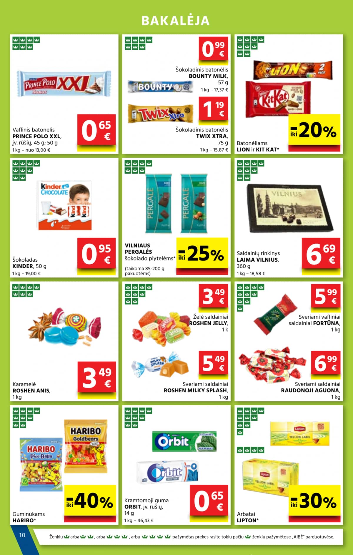 Aibė - Aibė akcijų Leidinys Nr. 22 | 2025-11-13 - 2025-11-25 10 puslapis