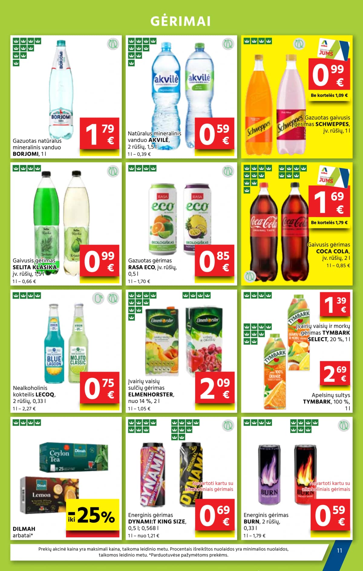 Aibė - Aibė akcijų Leidinys Nr. 22 | 2025-11-13 - 2025-11-25 11 puslapis