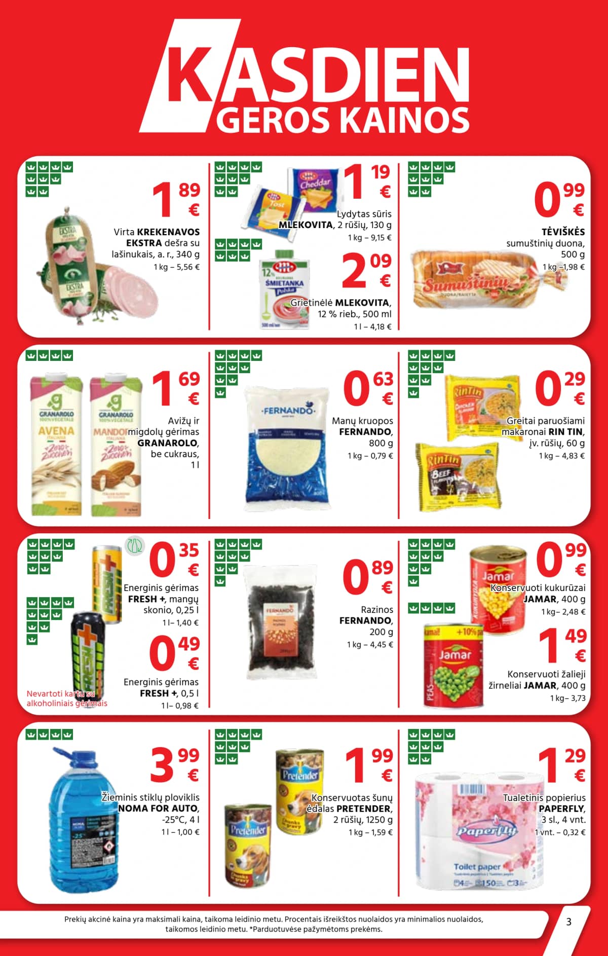 Aibė - Aibė akcijų Leidinys Nr. 22 | 2025-11-13 - 2025-11-25 3 puslapis