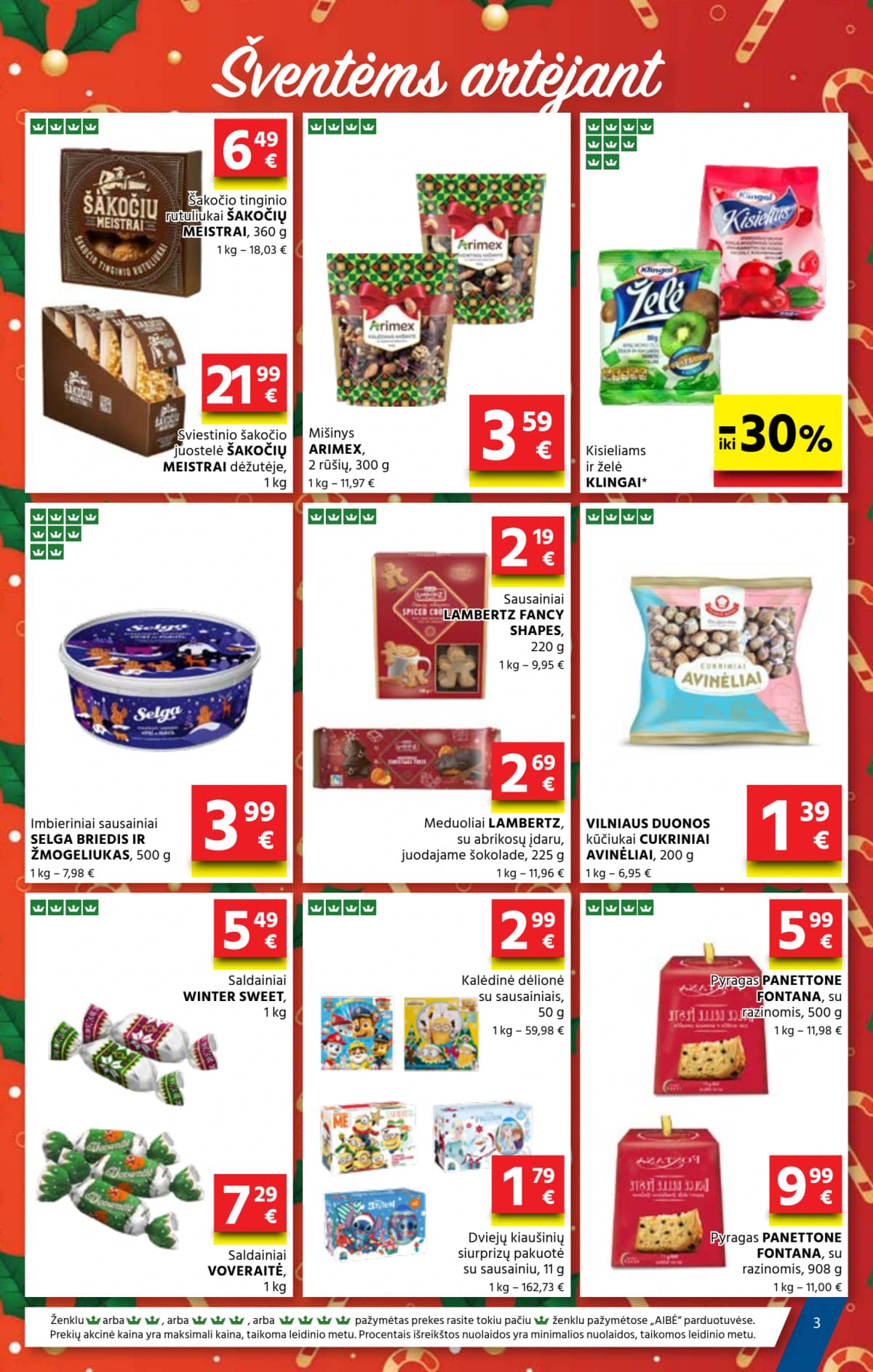 Aibė - Leidinys nr. 23 (2025.11.27-2025.12.17) 3 puslapis