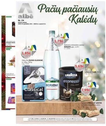 Aibė - Aibė akcijų Leidinys Nr. 24 | 2025-12-18 - 2026-01-06 2025-12-18 – 2026-01-06