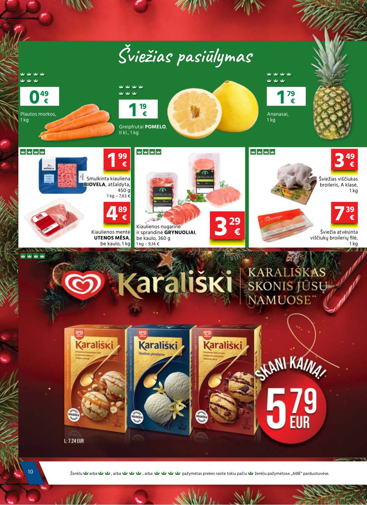 Aibė - Aibė akcijų Leidinys Nr. 24 | 2025-12-18 - 2026-01-06 10 puslapis