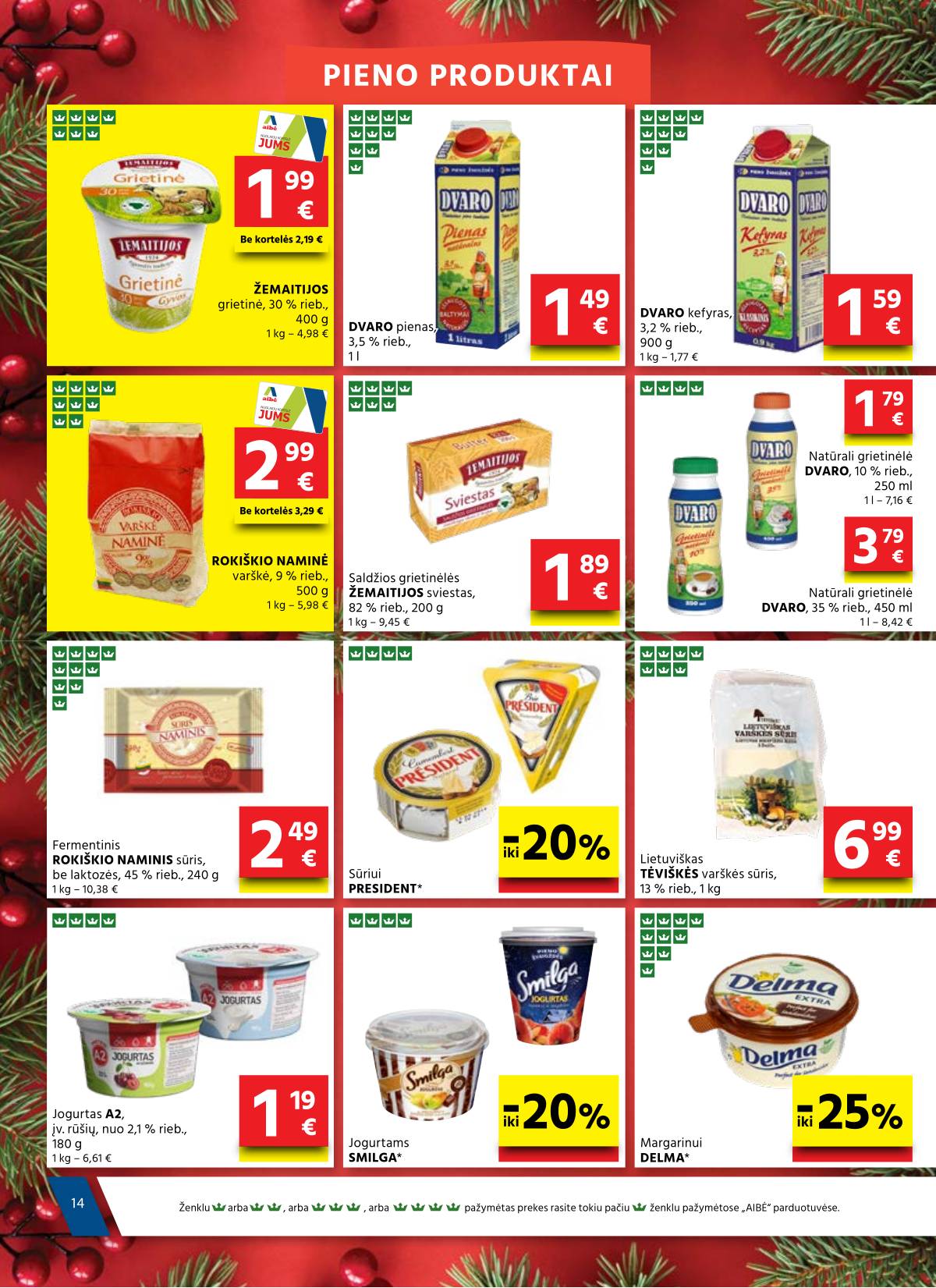 Aibė - Aibė akcijų Leidinys Nr. 24 | 2025-12-18 - 2026-01-06 14 puslapis