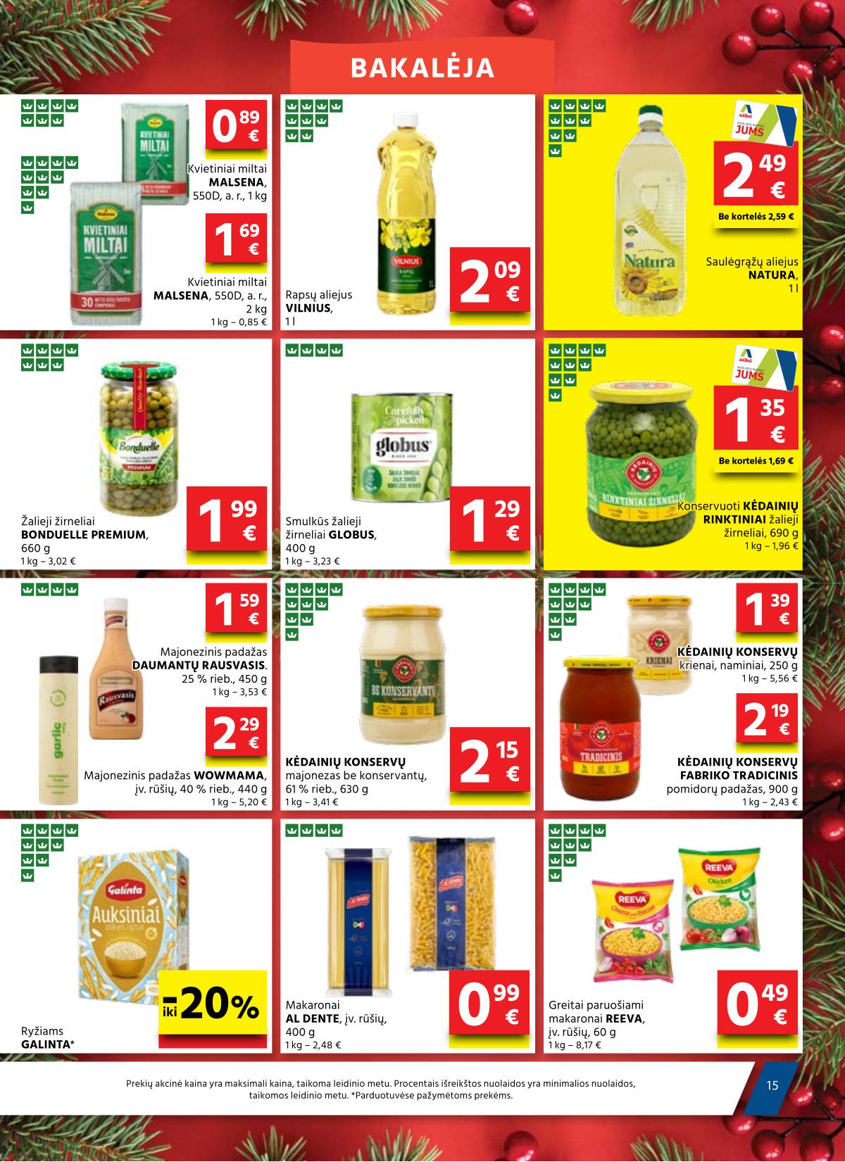 Aibė - Aibė akcijų Leidinys Nr. 24 | 2025-12-18 - 2026-01-06 15 puslapis