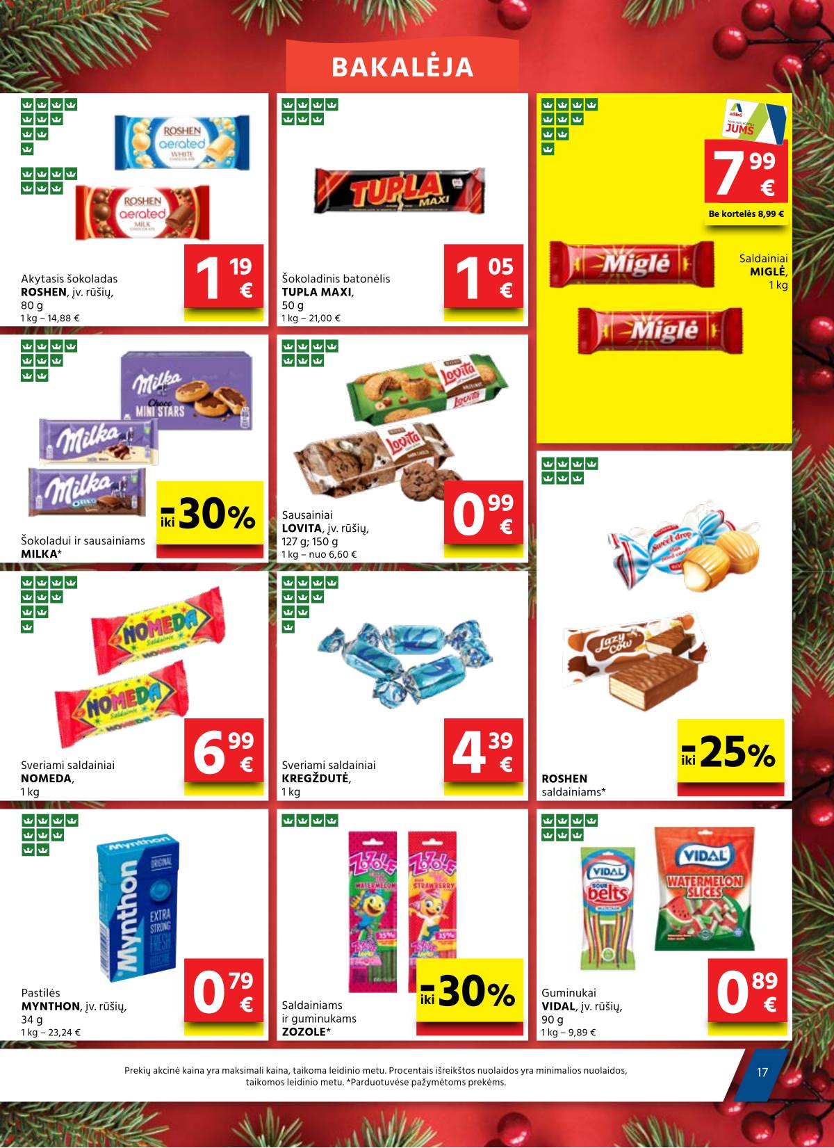 Aibė - Aibė akcijų Leidinys Nr. 24 | 2025-12-18 - 2026-01-06 17 puslapis