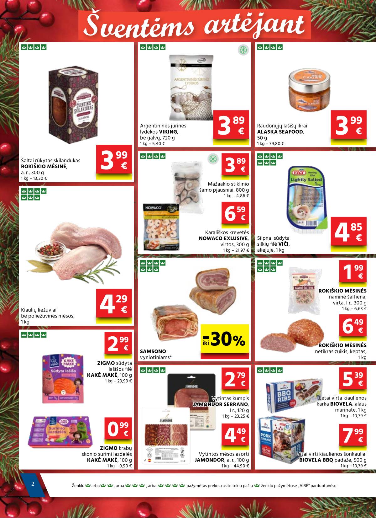 Aibė - Aibė akcijų Leidinys Nr. 24 | 2025-12-18 - 2026-01-06 2 puslapis