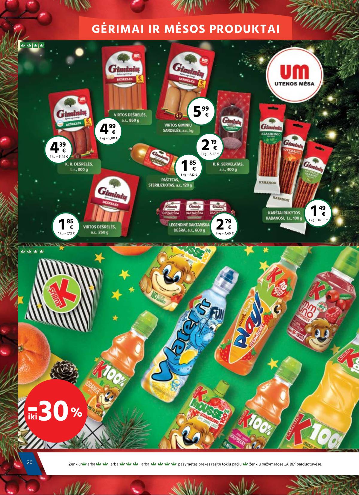 Aibė - Aibė akcijų Leidinys Nr. 24 | 2025-12-18 - 2026-01-06 20 puslapis