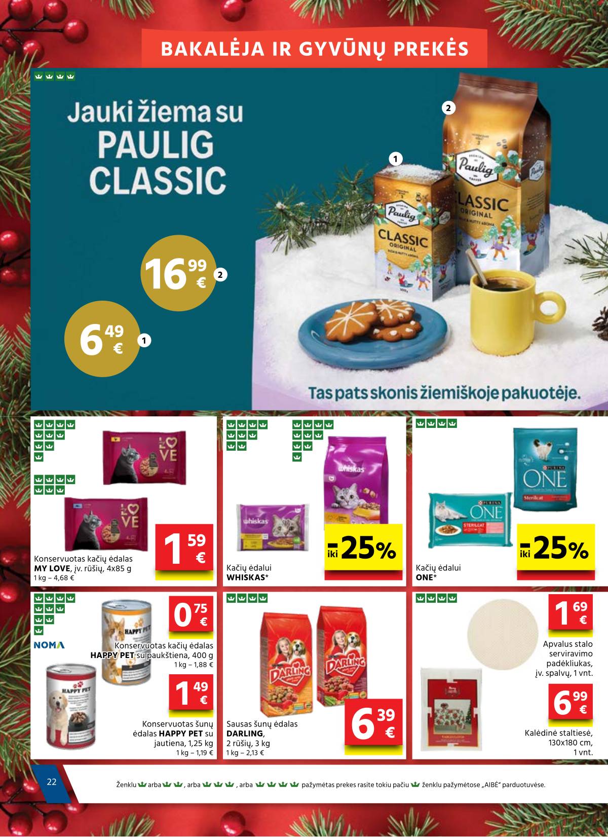 Aibė - Aibė akcijų Leidinys Nr. 24 | 2025-12-18 - 2026-01-06 22 puslapis